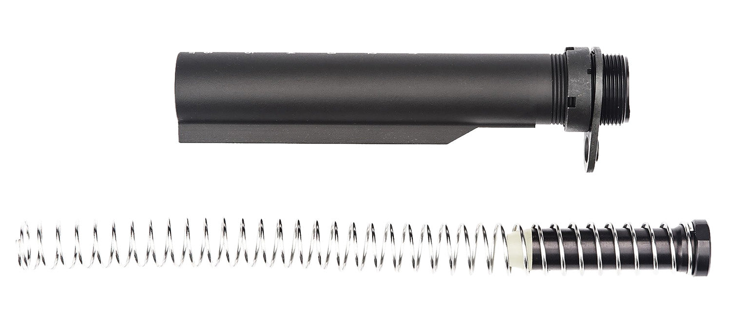 Spikes SLA500R Buffer Tube 6 Position Mil-Spec Black Hardcoat Anodized Aluminum
