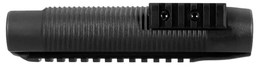 Aim Sports MFE500 Shotgun  Polymer Body with Aluminum Side Rails & Black Finish for Mossberg 500