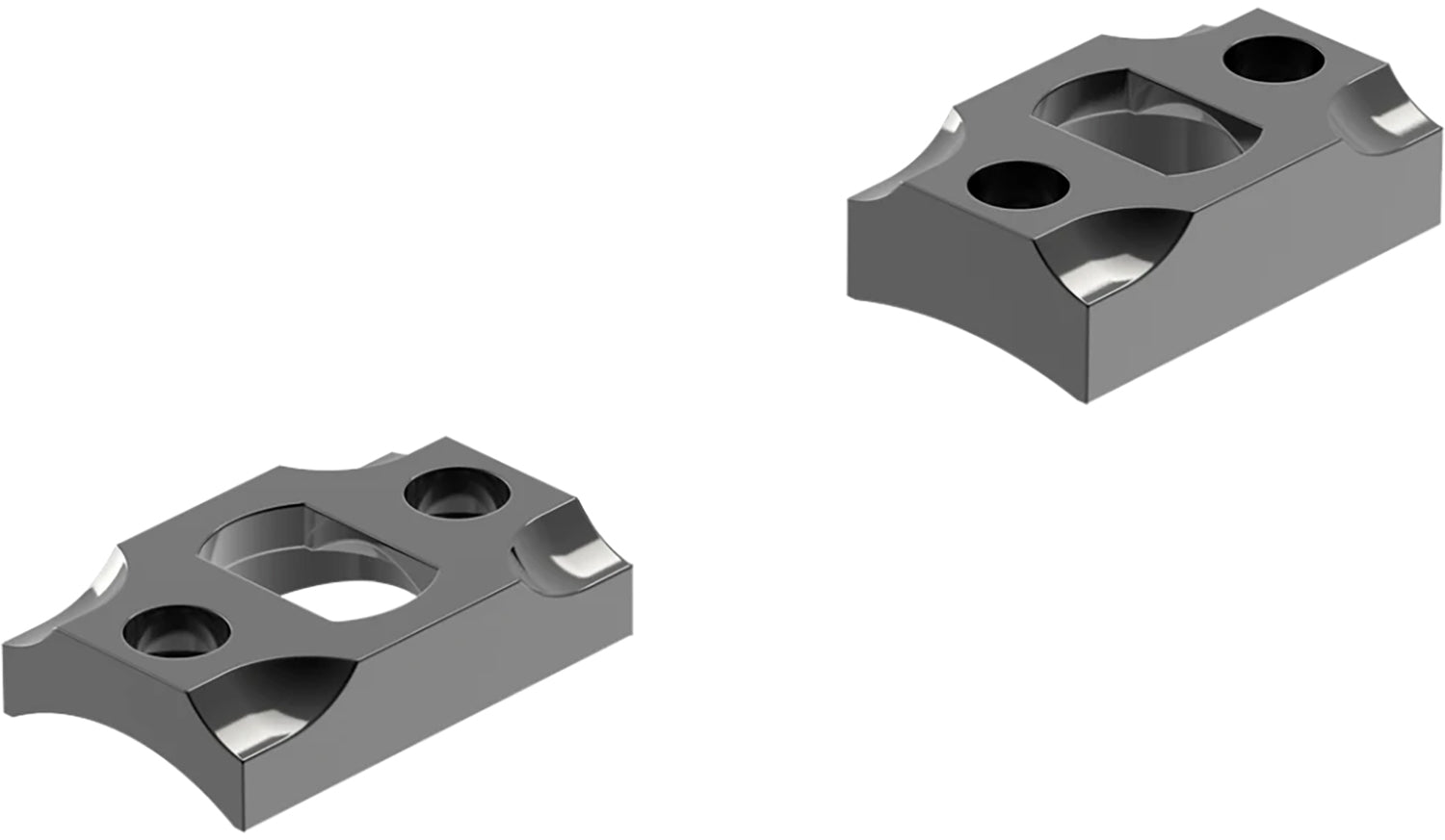 Leupold 50045 Dual Dovetail Base Set Black Gloss Winchester 70