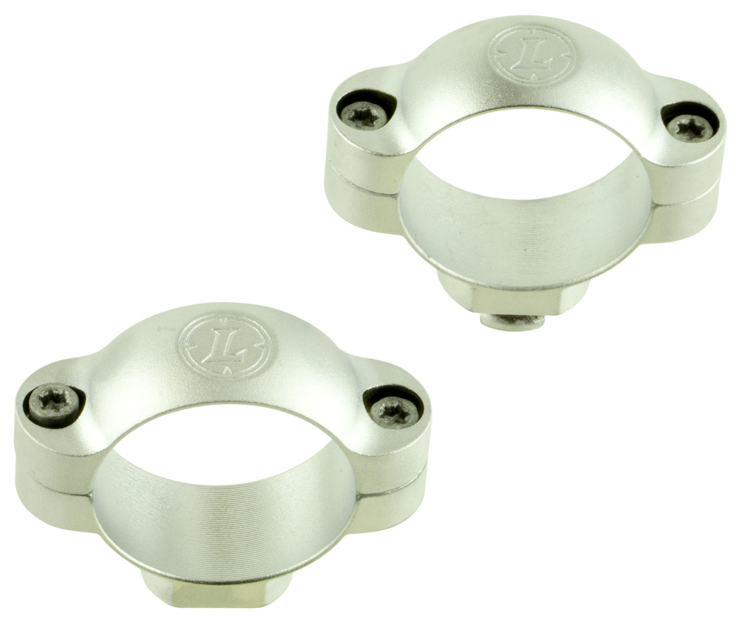 Leupold 49899 Standard Rings 2 Piece 1" Low Silver
