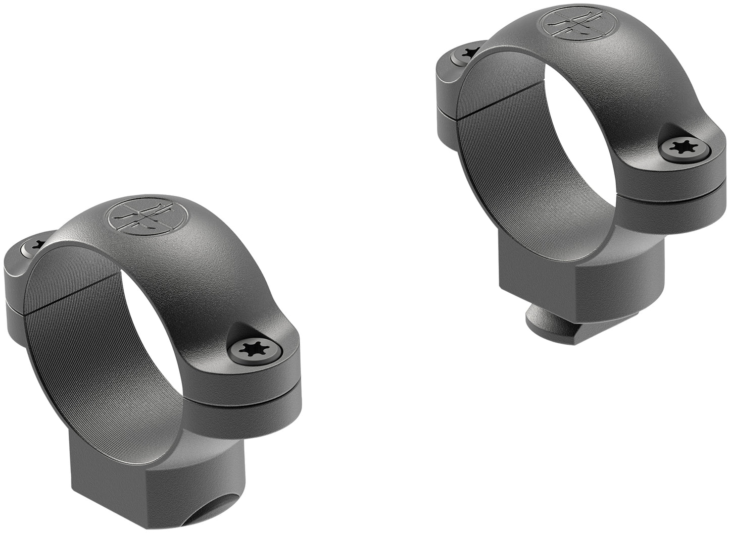 Leupold 49901 Standard  Matte Black 1" Medium