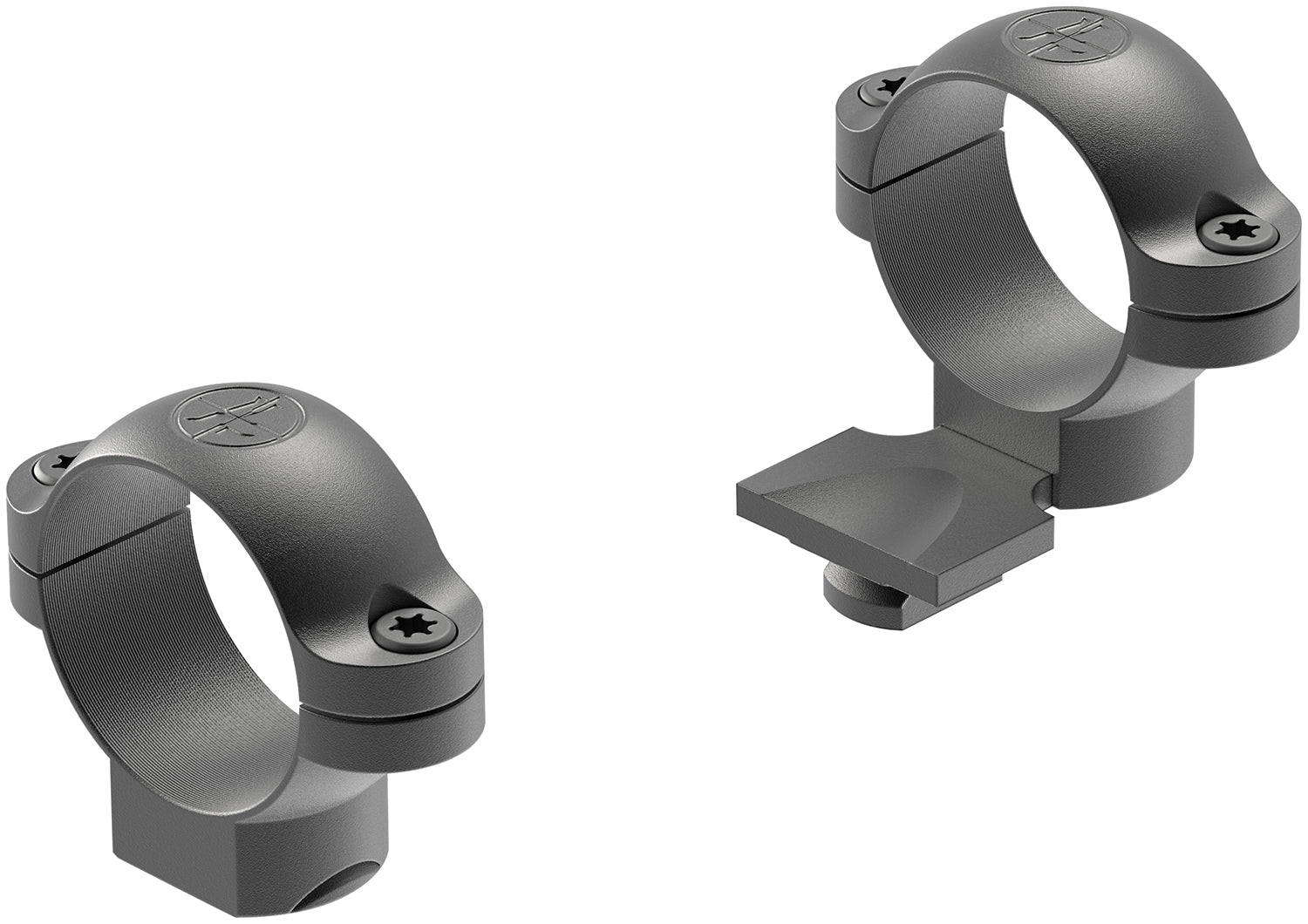 Leupold 49911 Standard  Matte Black 1" Extended Medium