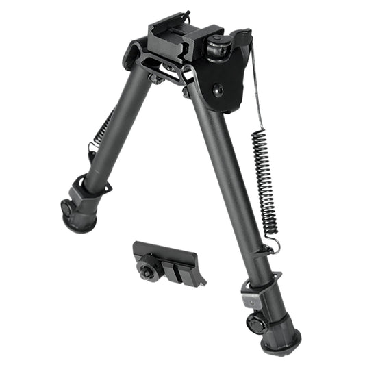 UTG TLBP88Q Tactical OP Bipod Black 8-12.4" Metal Quick Detach
