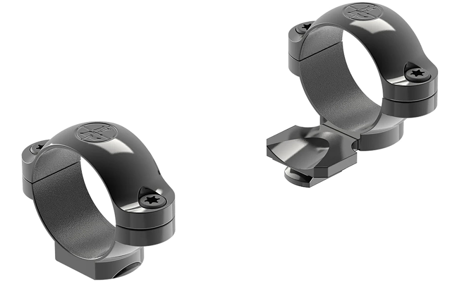 Leupold 49908 Standard  Black Gloss 1" Extended Low