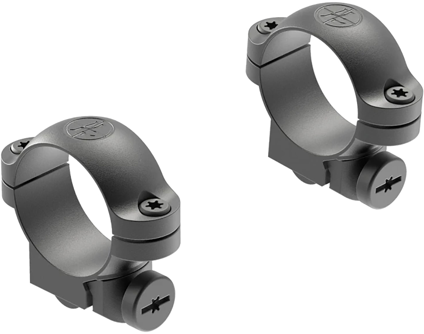 Leupold 52307 Ringmounts  Matte Black Ruger No. 1 /77/22 1" Extended High