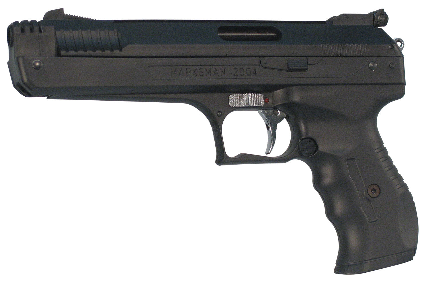 Beeman 2004 P17 Deluxe Air 177 Pellet 4.50" Polymer Frame Frame Black Finger Grooved Rubber Grips