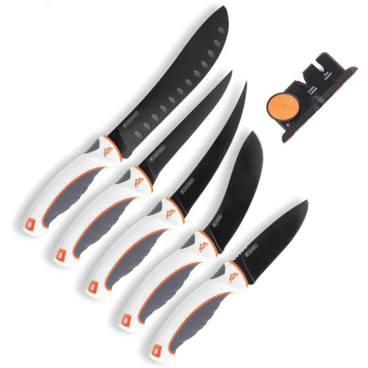 Outdoor Edge EM1 Ergo Max Professional Knife Set 6 piece hunting fishing processing | Beauty Riche
