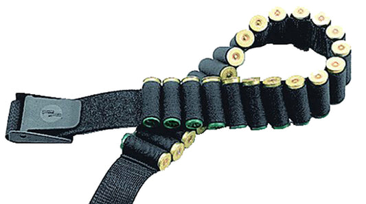 Uncle Mike's 88051 Cartridge Belt Shotgun Black Nylon 25rd 50"