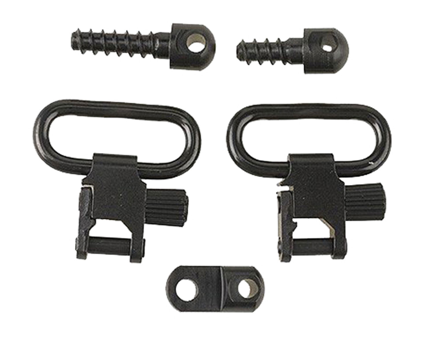 Uncle Mike's 14612 Super Swivel  Quick Detach 115 RUG Tri-Lock Blued 1" Loop for Ruger 10/22