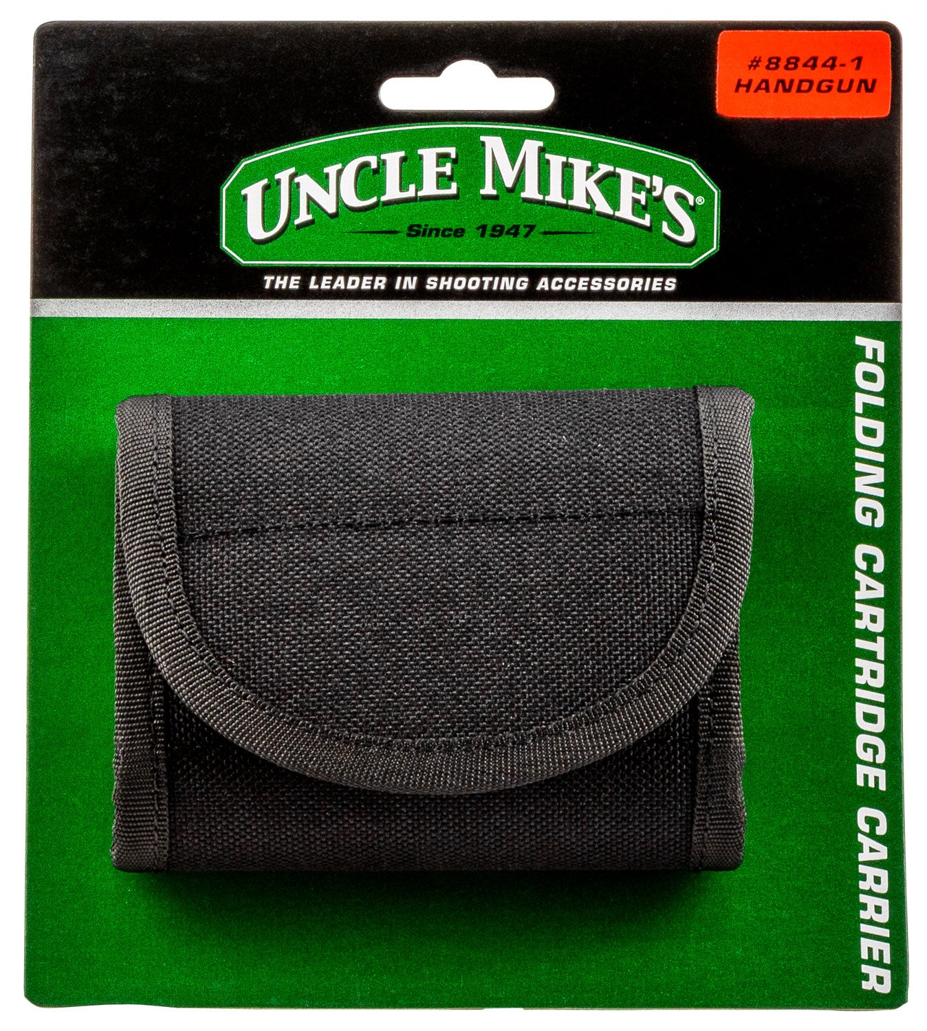 Uncle Mike's 88441 Folding Cartridge Carrier Handgun 12 Rounds Black Nylon