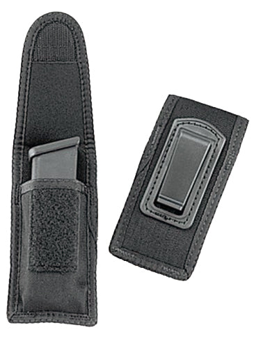 Uncle Mike's 88241 Under Cover Single Mag Case Single Black Kodra Nylon Belt Clip