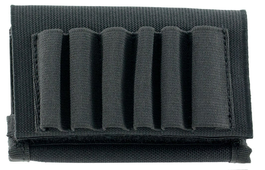 Uncle Mike's 88482 Buttstock Shell Holder  Black Nylon 6rd