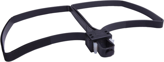 Uzi Accessories UZIFLXCB Flex Cuff  Black Polymer Adjustable