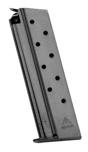 Mec-Gar MGCGOV38B Standard  Blued Detachable 9rd 38 Super for 1911 Government