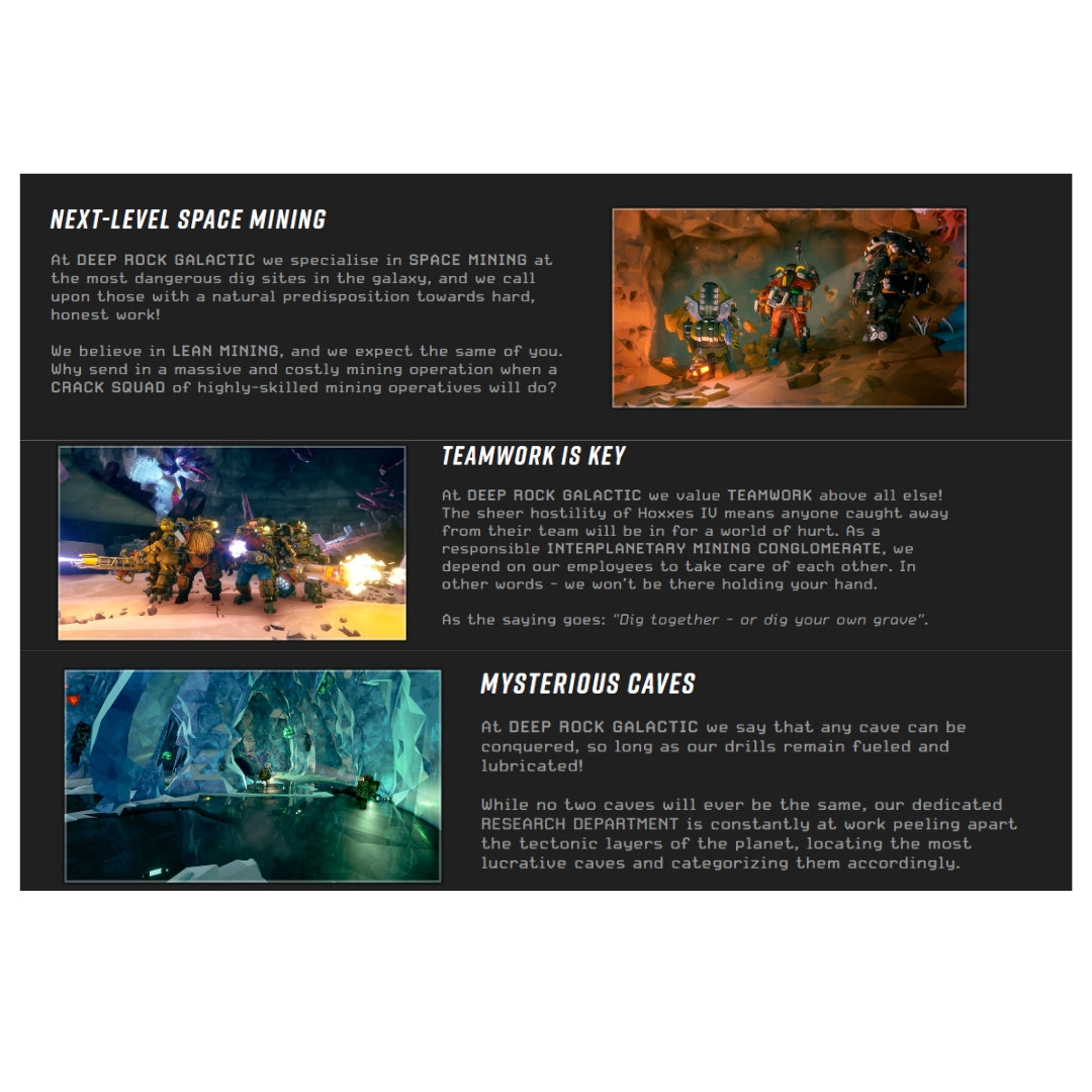 Deep Rock Galactic Special Edition – PlayStation 5 | Co-Op Sci-Fi Mining Shooter by Ghost Ship Games