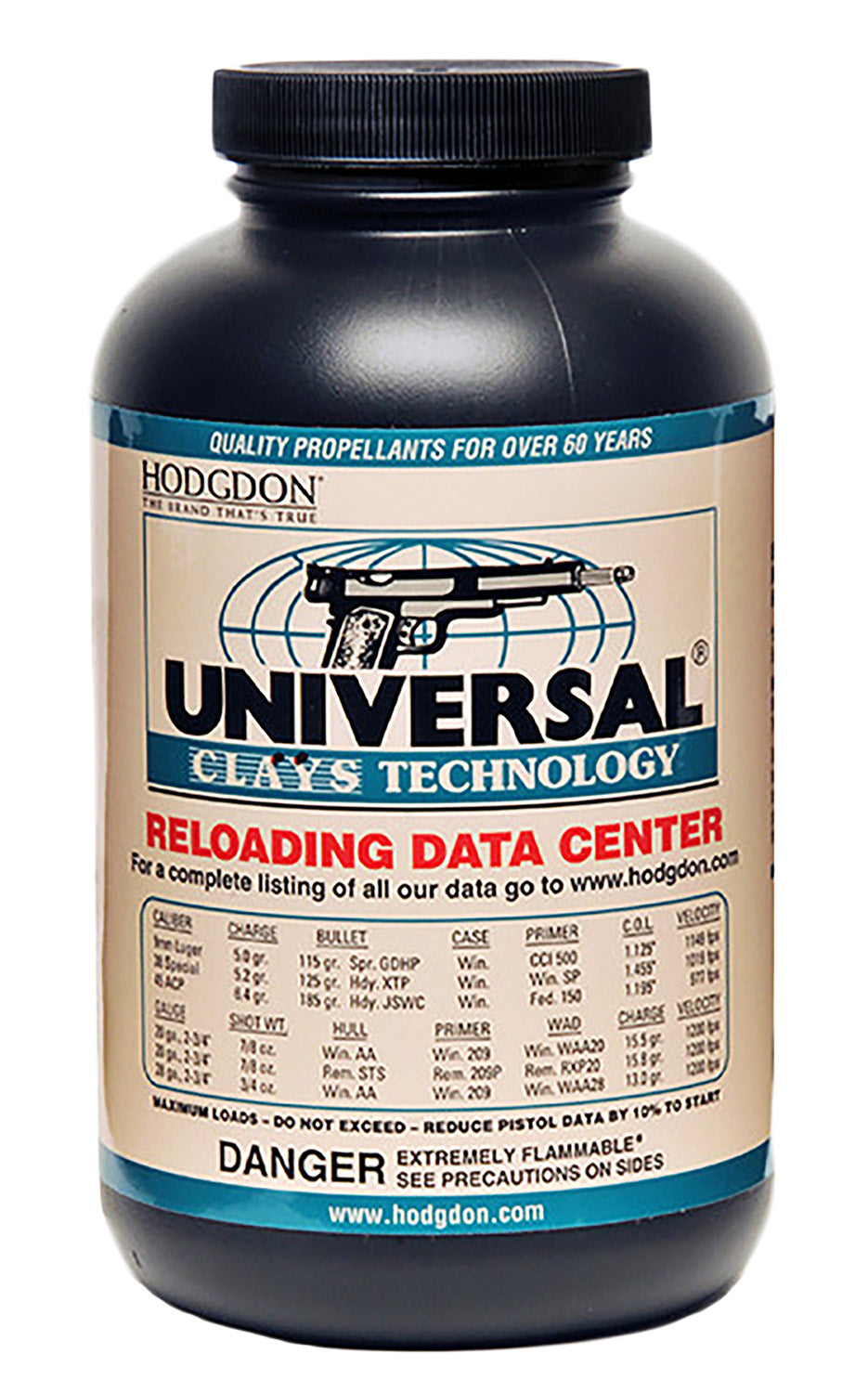Hodgdon UNI Clays Universal Pistol/Shotgun Multi-Caliber 1 lb