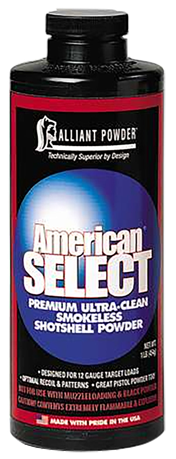Alliant Powder AMERICAN Shotshell Powder American Select Shotgun Multi-Gauge 1 lb