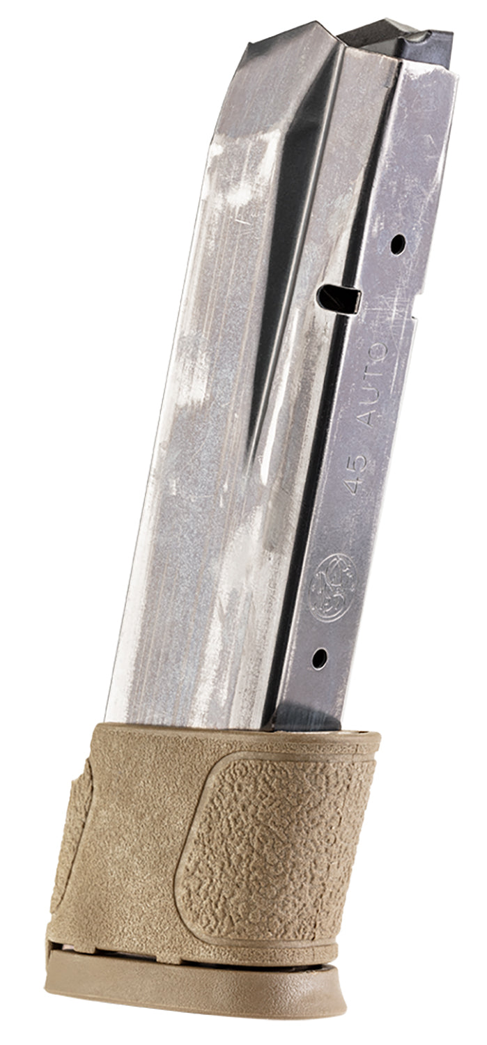 Smith & Wesson 194770000 M&P  14rd 45ACP Blued/Brown Floor Plate Steel