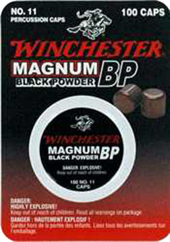 Winchester Ammo SML11 Percussion Cap Magnum Black Powder #11 100/Box