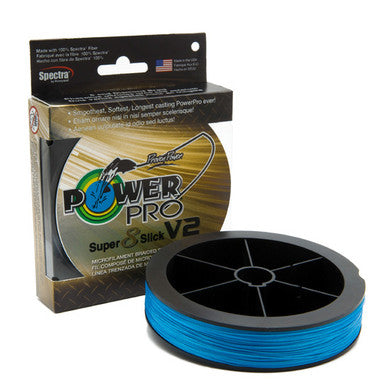 Powerpro Super Slick V2 - 30 lbs 300 YD - Blue - 31500300300A