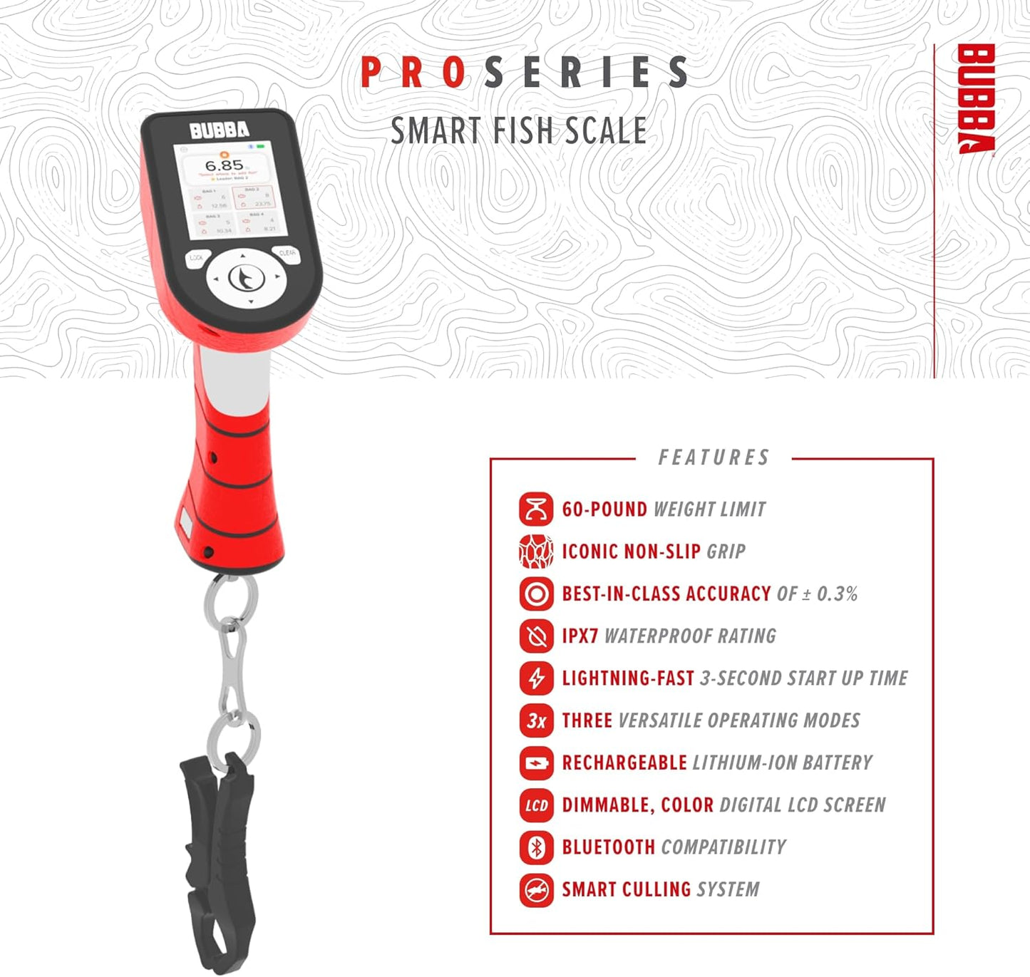 Bubba Blades Pro Series Smart Fish Scale