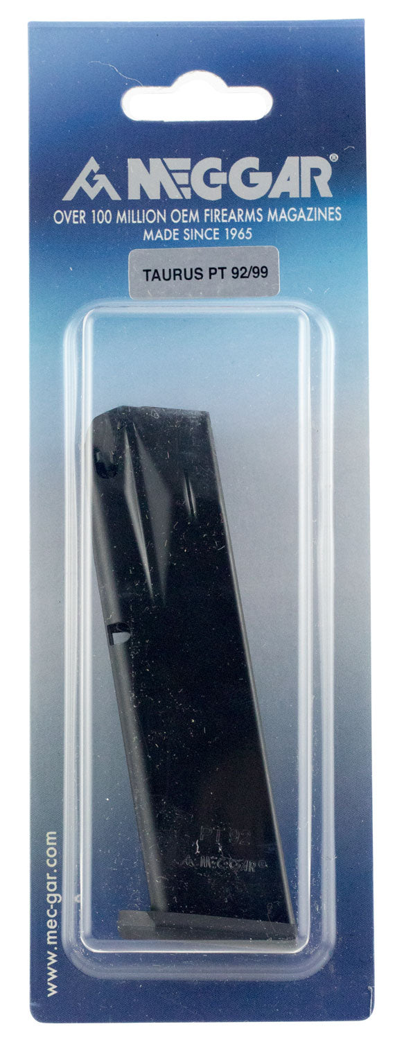 Mec-Gar MGPT9218AFC Standard  Blued w/ Anti-Friction Coating Detachable 18rd 9mm Luger for Taurus PT-99/PT-92