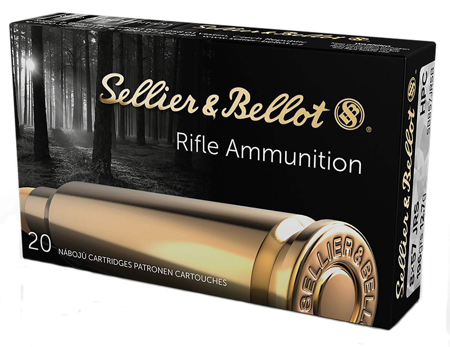 Sellier & Bellot SB857JRSB Rifle  8mmMauser 196gr Hollow Point Capped 20 Per Box/20 Case