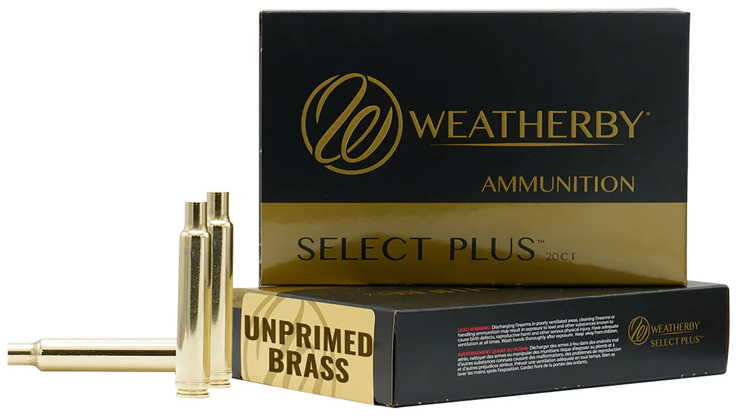 Weatherby BRASS7MM Unprimed Cases  7mmWthbyMag Rifle Brass 20/Box
