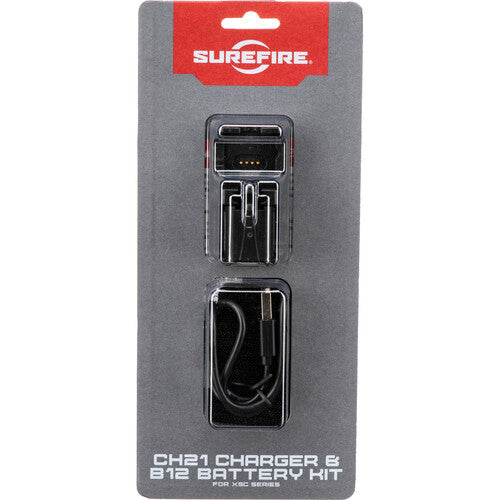 SureFire CH21 XSC Charger B12 Battery weapon light charging kit | Beauty Riche