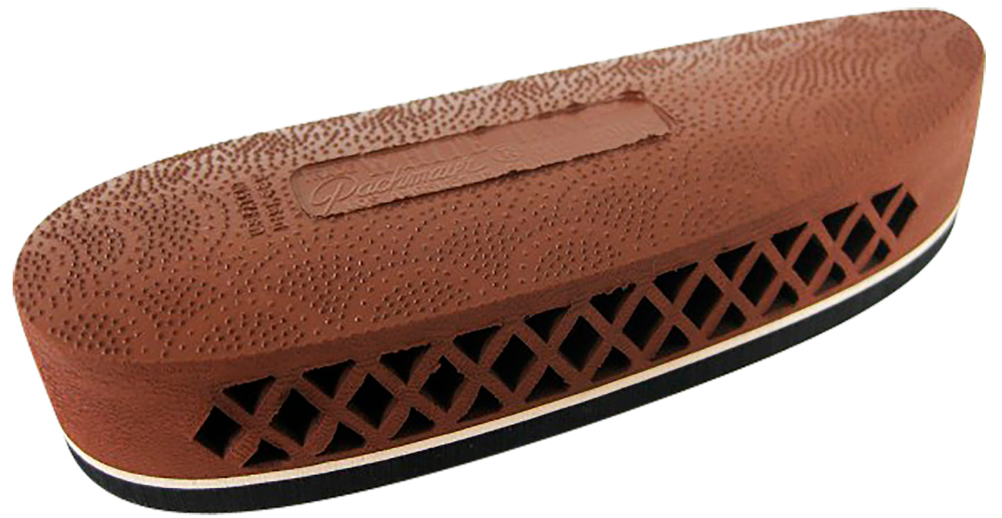 Pachmayr 00011 F325 Deluxe Field Recoil Pad Small Brown with White Line Rubber for Shotgun