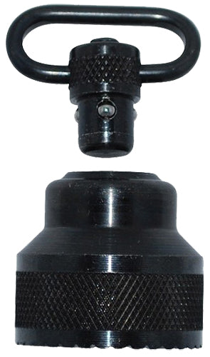 GrovTec US Inc GTSW298 Mag Cap  Set Shotgun 1" Push Button Black Oxide Moss 590/835 12 Gauge Steel
