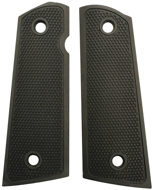 Archangel AA107 Grip Panels  Made of Aluminum With Black Anodized Diamond Checkering Finish for 1911 Government