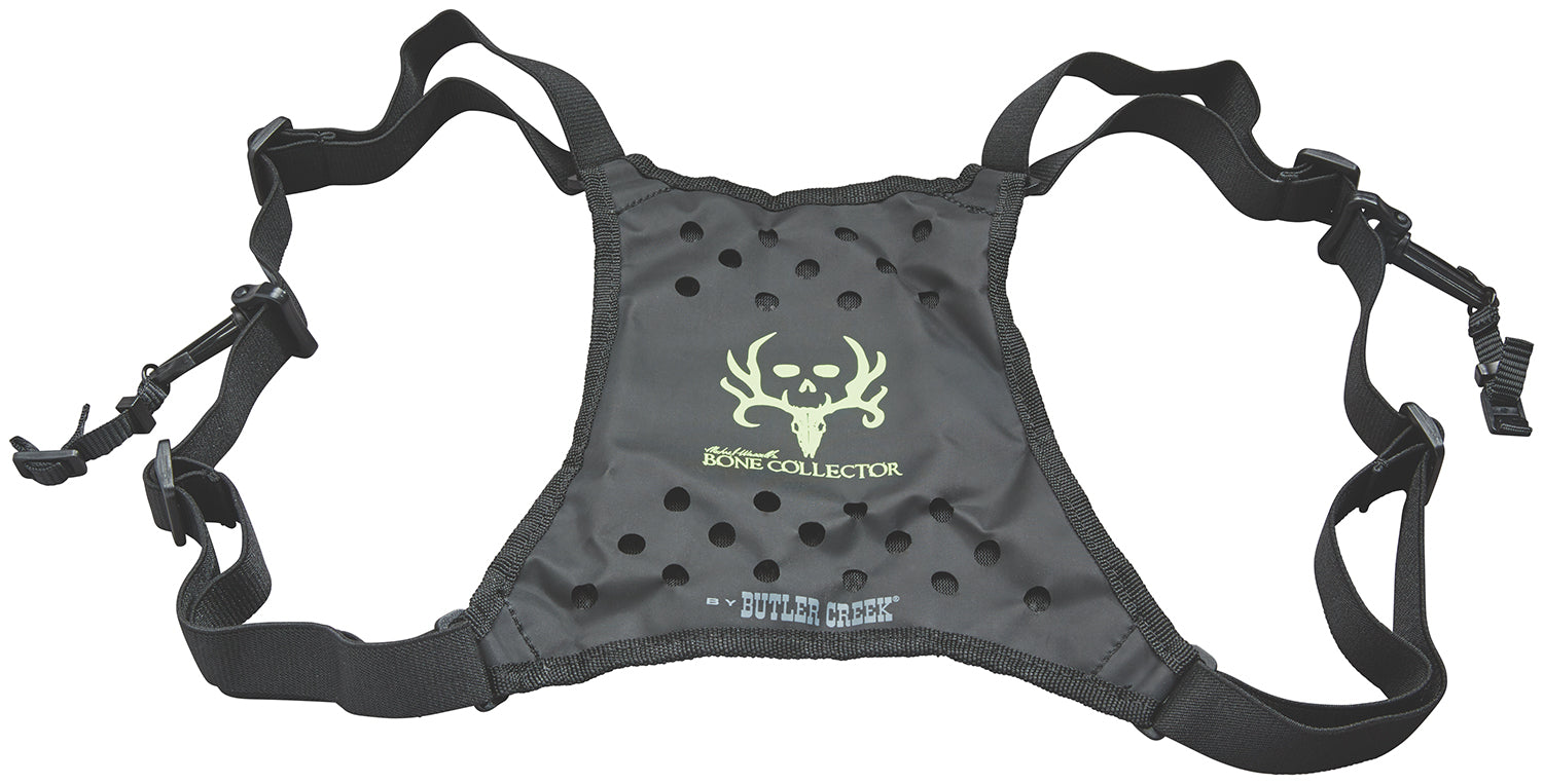 Butler Creek 16126 Bino Caddy Deluxe Black w/Bone Collector Logo Canvas