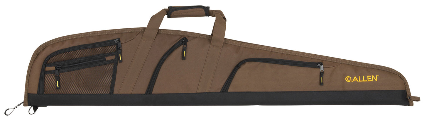 Allen 99546 Daytona Rifle Case Scoped Rifle Case 46" Mocha Brown Endura w/Black Trim, Accessory Pockets, Adjustable Sling & Easy Clean Lining