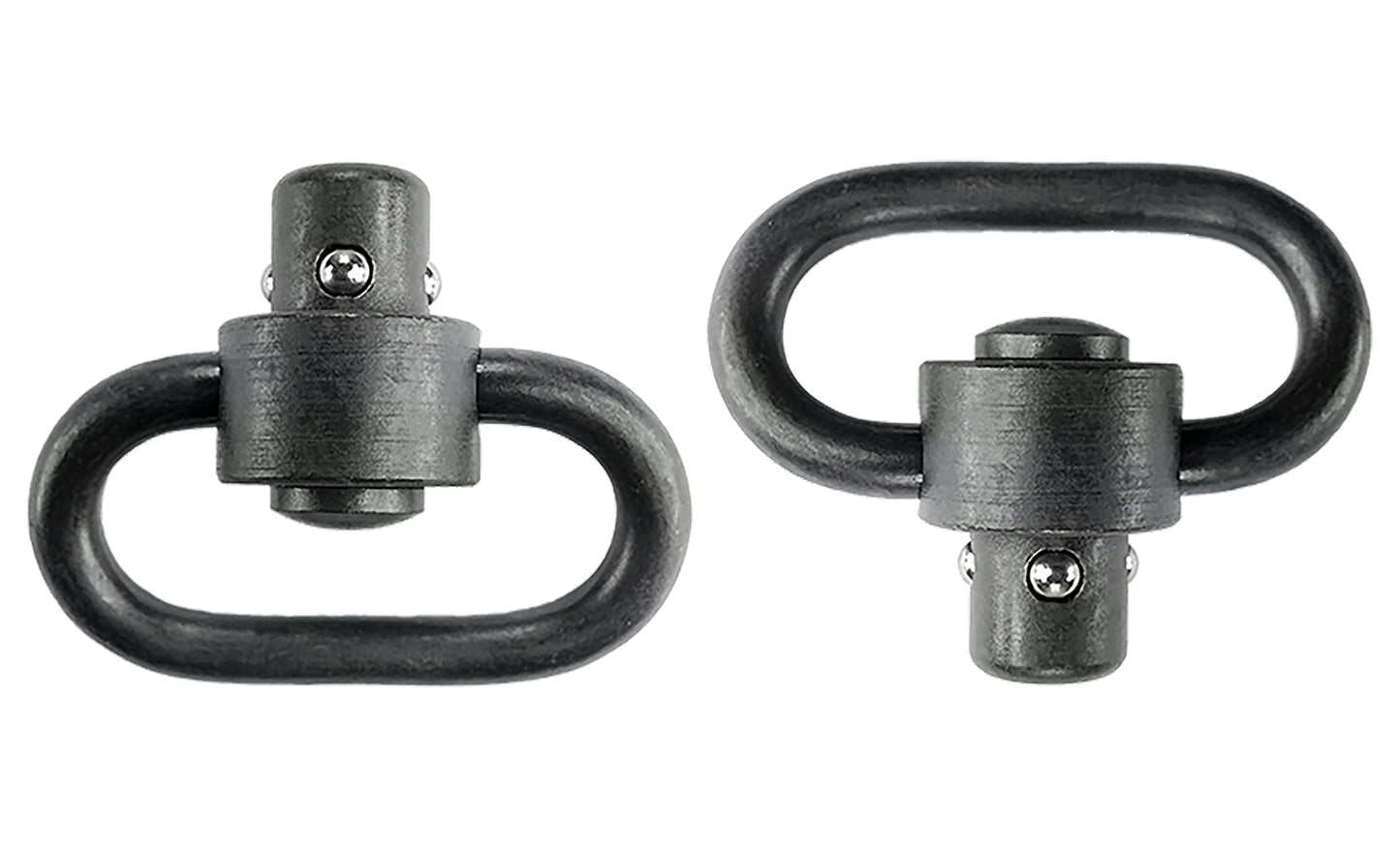 GrovTec US Inc GTSW288 Heavy Duty  1.25" Push Button Black Manganese Phosphate Steel