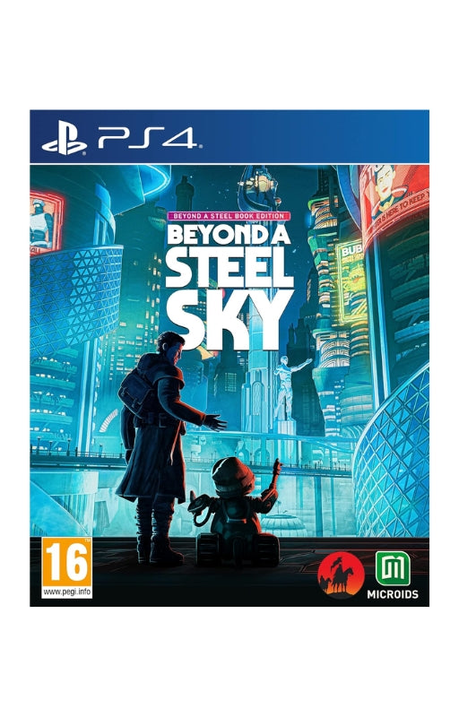 Beyond a Steel Sky: Beyond a SteelBook Edition – PlayStation 4 | Cyberpunk Adventure by Maximum Games