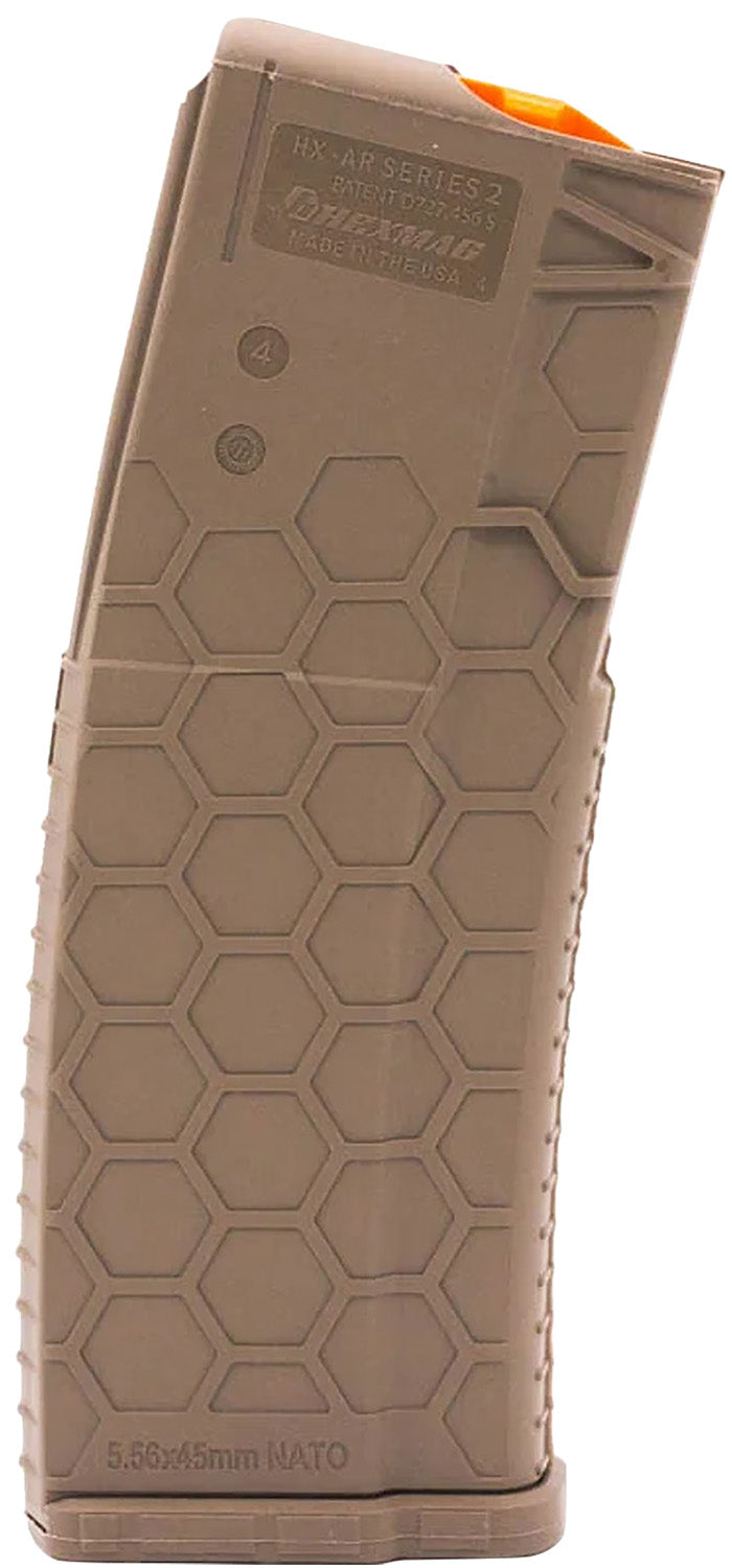 Hexmag HX30ARFDE Series 2  Flat Dark Earth Detachable 30rd Multi-Caliber for AR-15