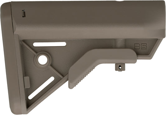 B5 Systems BRV1085 Bravo  Flat Dark Earth Synthetic for AR-Platform with Mil-Spec Receiver Extension (Tube Not Included)