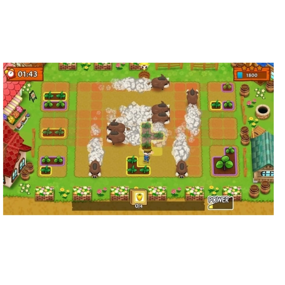 Harvest Moon: Mad Dash – PlayStation 4 | Fast-Paced Farming Puzzle Game