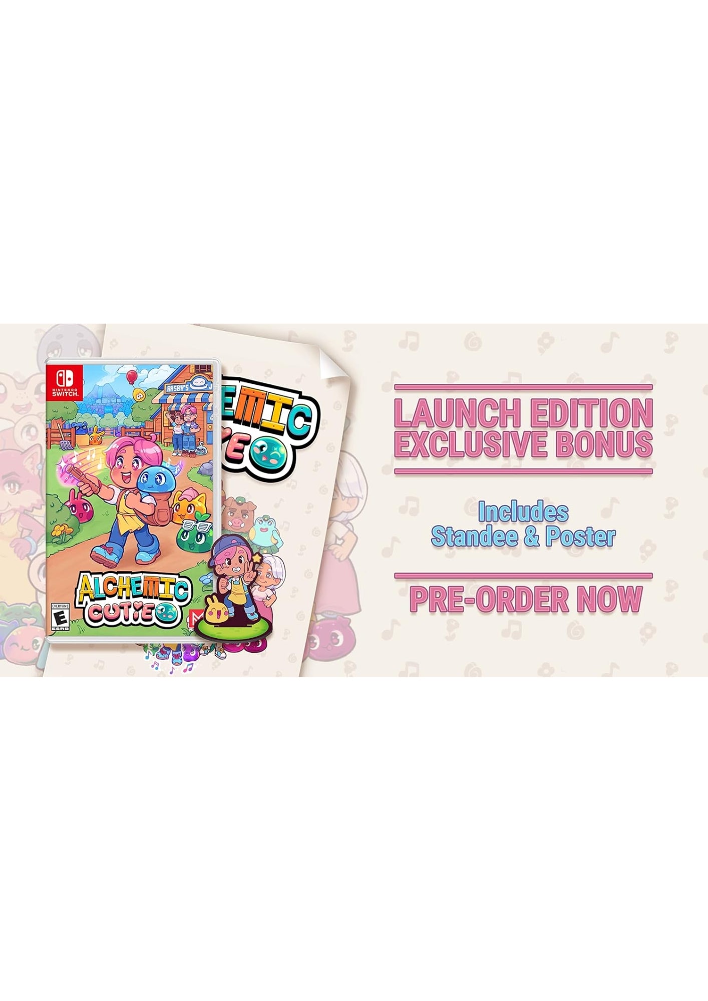 Alchemic Cutie Launch Edition – Nintendo Switch | Wholesome Open-World RPG by Crescent Moon Games