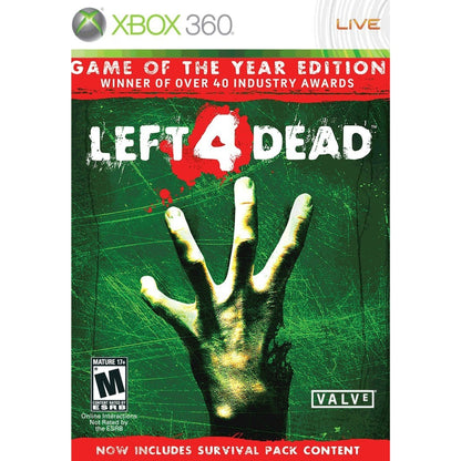 Left 4 Dead – Game of the Year Edition – Xbox 360 | Co-Op Zombie Shooter by Electronic Arts