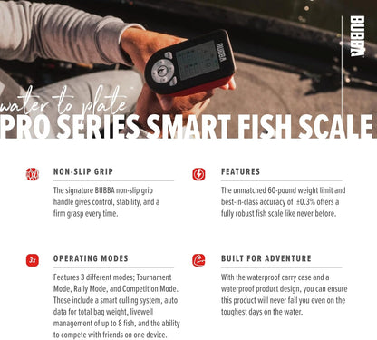Bubba Blades Pro Series Smart Fish Scale
