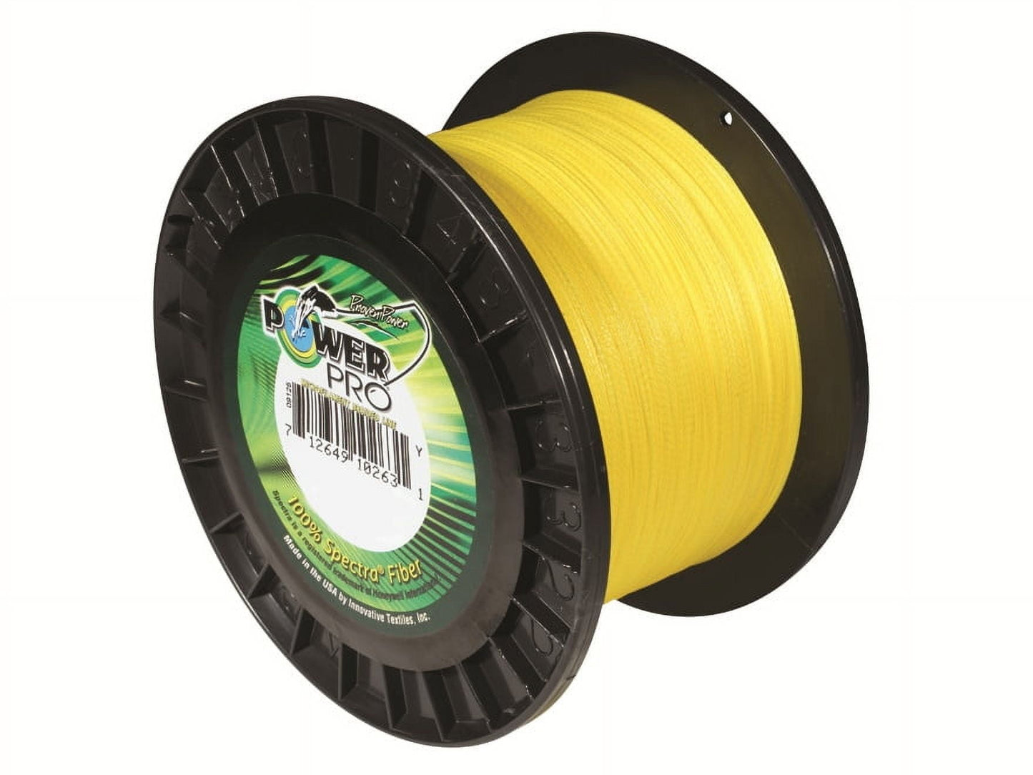 Powerpro Spectra Fiber Braided Fishing Line - Yellow - 300 Yd 15Lb - 21100150300Y