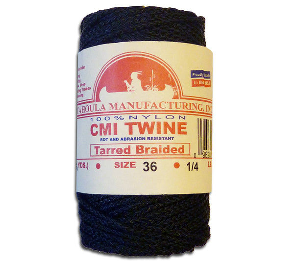 Catahoula Tarred Braided Nylon Twine Size 36 commercial trap crab pot | Beauty Riche
