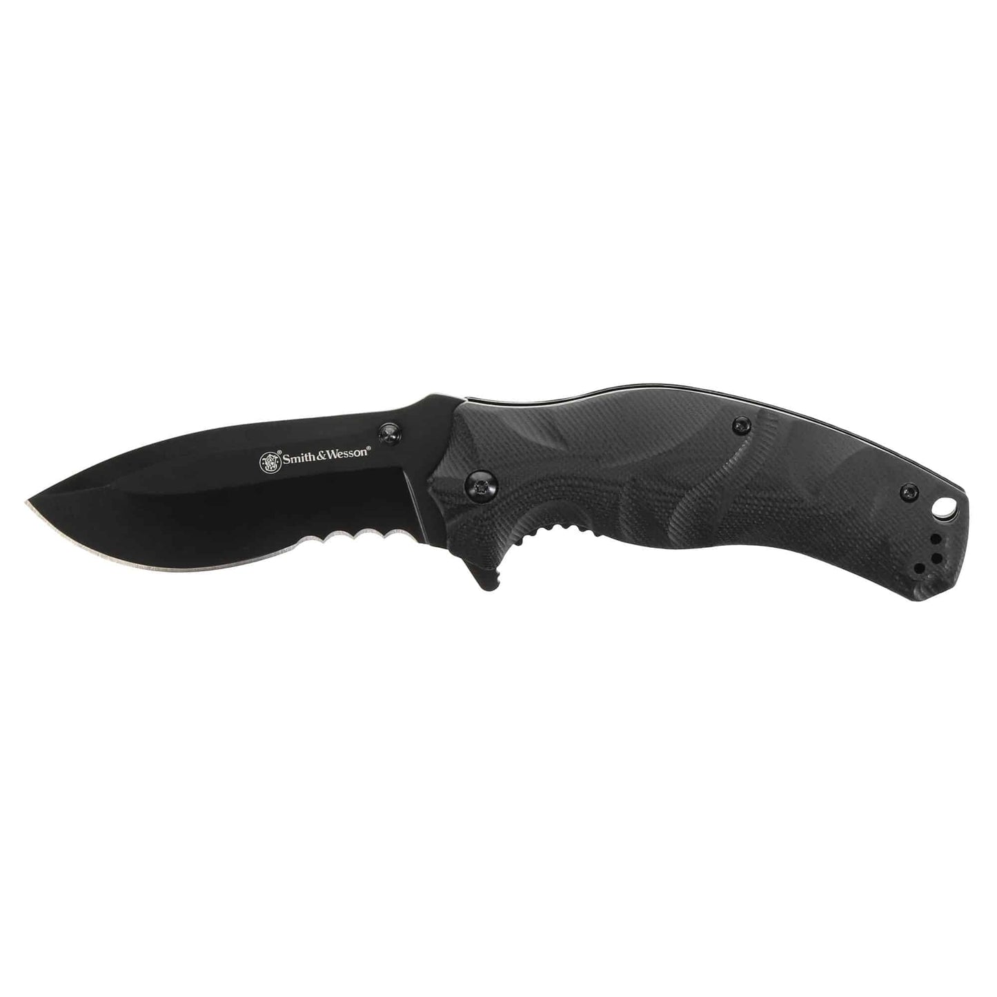 Smith Wesson Black Ops SWBL0P3CP plain edge black tactical folder | Beauty Riche