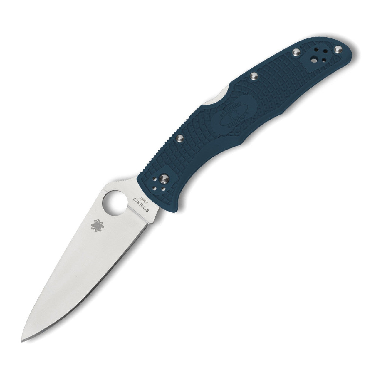 SPYDERCO Endura 4 Blue FRN Folding Knife (C10FPK390)